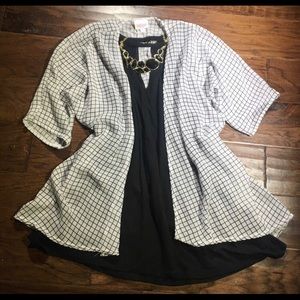 EUC Size 3 Checkered Bianka